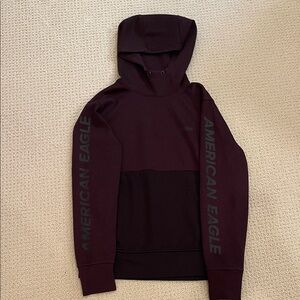 American Eagle Outfitters Dark Purple Sweatshirt